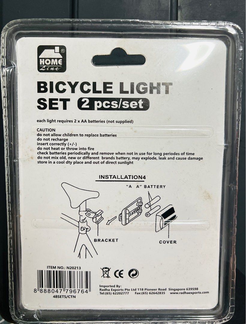 Sunlite bike light battery replacement deals