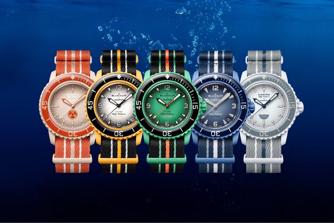 美品 Blancpain x Swatch 腕時計(アナログ)