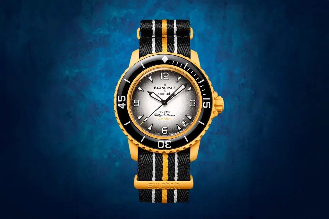Blancpain x Swatch Pacific Ocean, Men's Fashion, Watches  Accessories,  Watches on Carousell