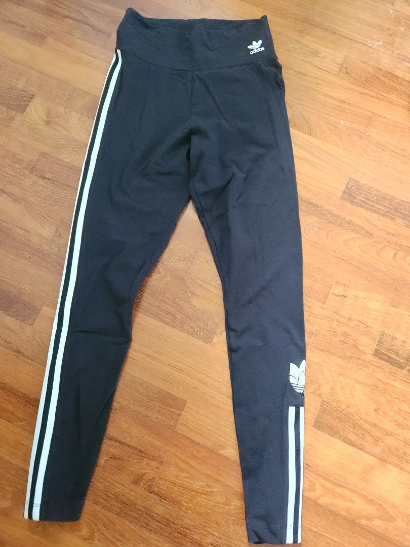Ripped adidas store pants