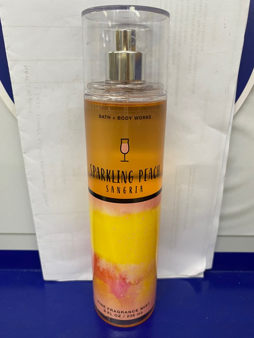 BNWT! Bath & Body Works SPARKLING PEACH SANGRIA Fine Fragrance Mist