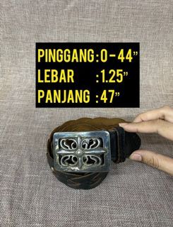 Braided Leather Belt