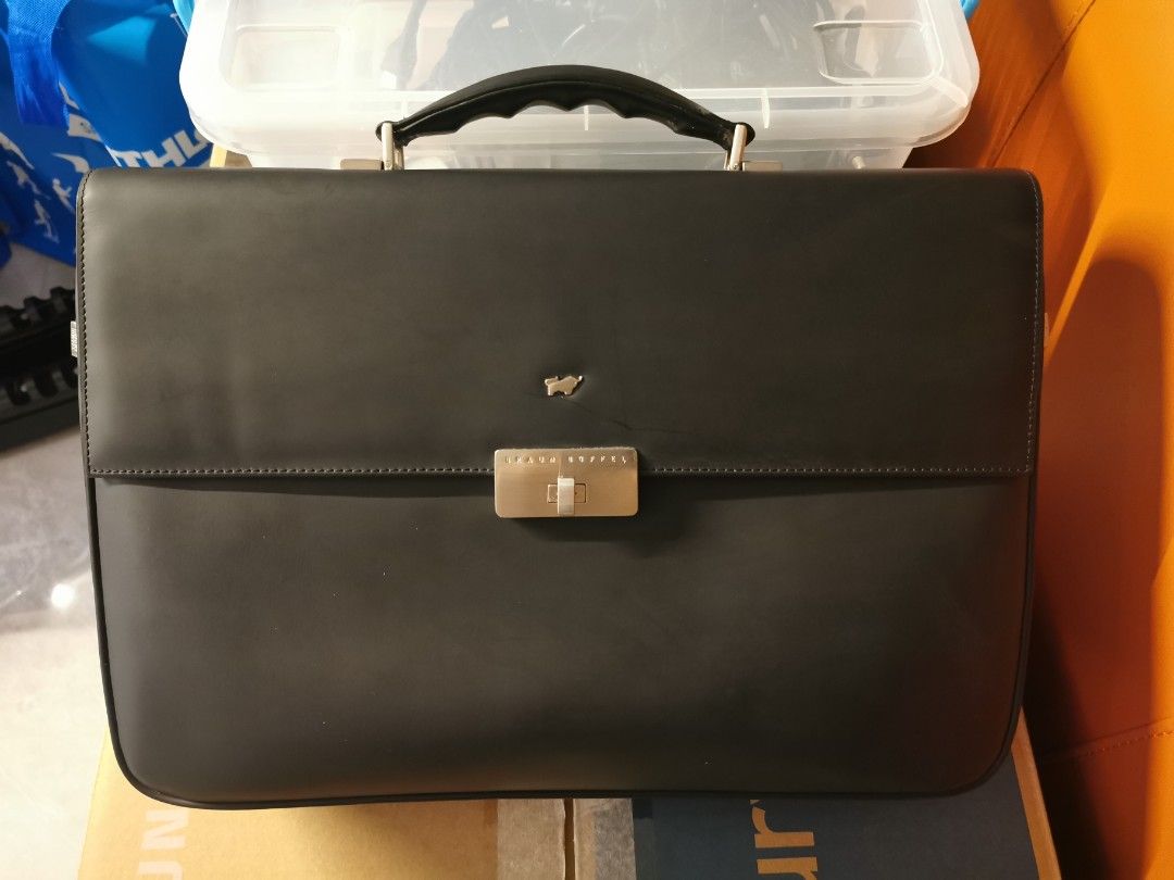 Brand new braun buffel laptop bag