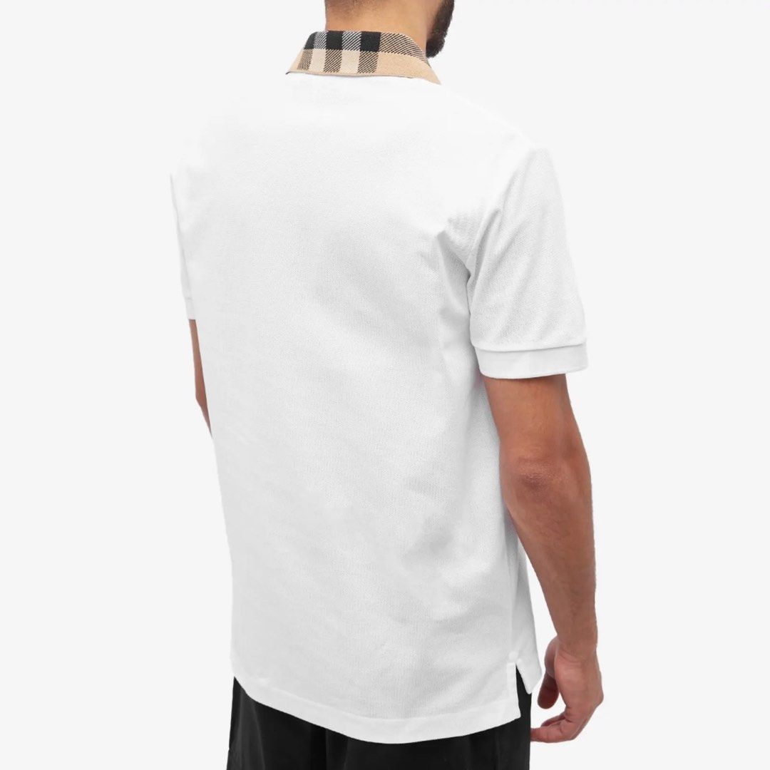 Burberry polo white men Men s Fashion Tops Sets Tshirts