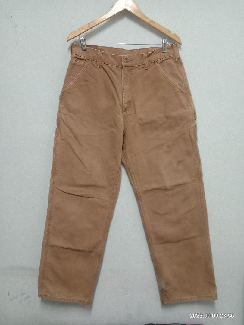 Carhartt pants with cheap flannel lining