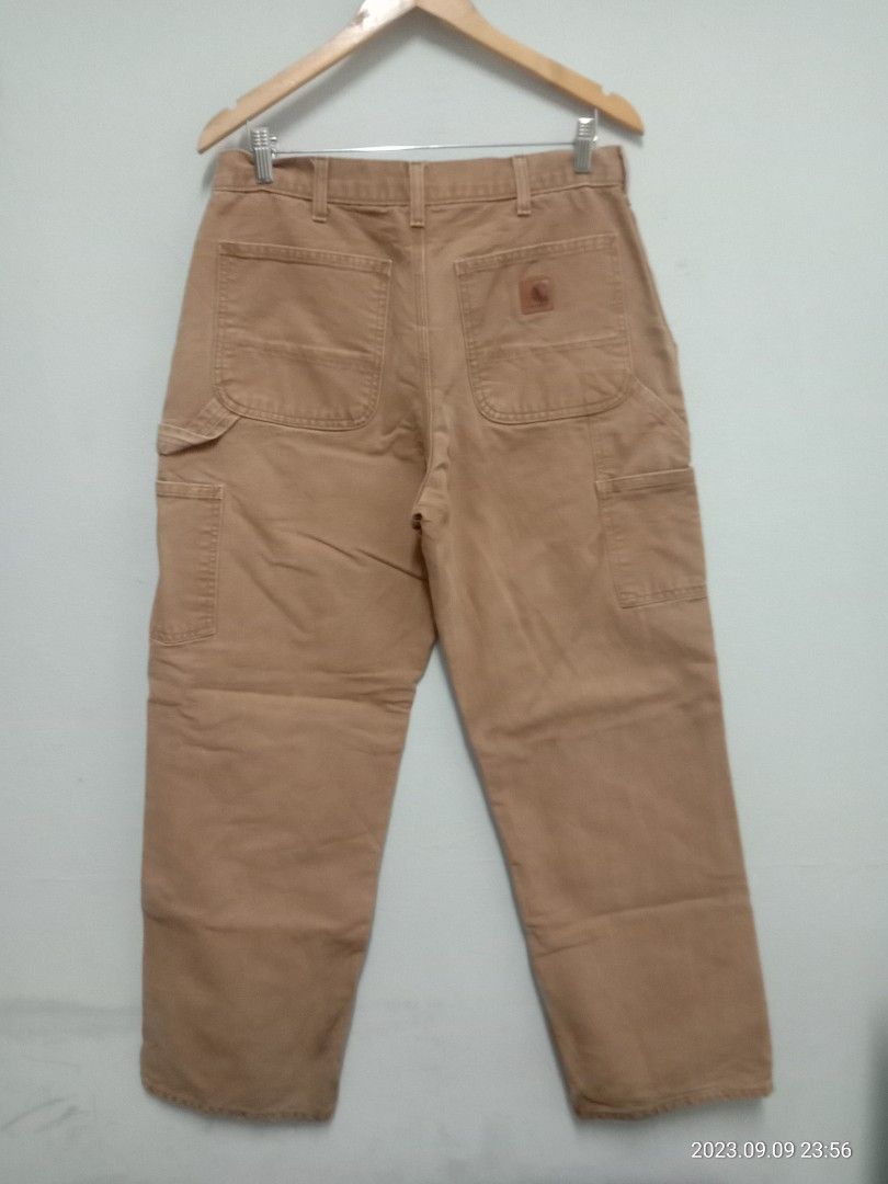 Carhartt flannel lined duck pants top