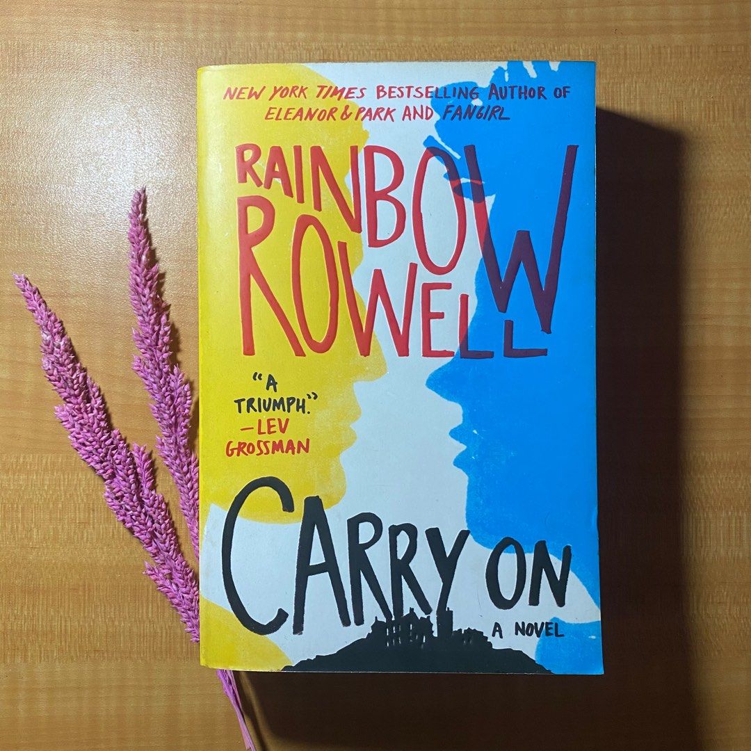 Carry On - Preloved books PH (Category: Storybooks) located in San Pedro. Submitted by yaps_preloved (Listing ID 1253717892, Image 1). Description: Carry On by Rainbow Rowell rfs: decluttering dm me for more info/pics ◡̈.