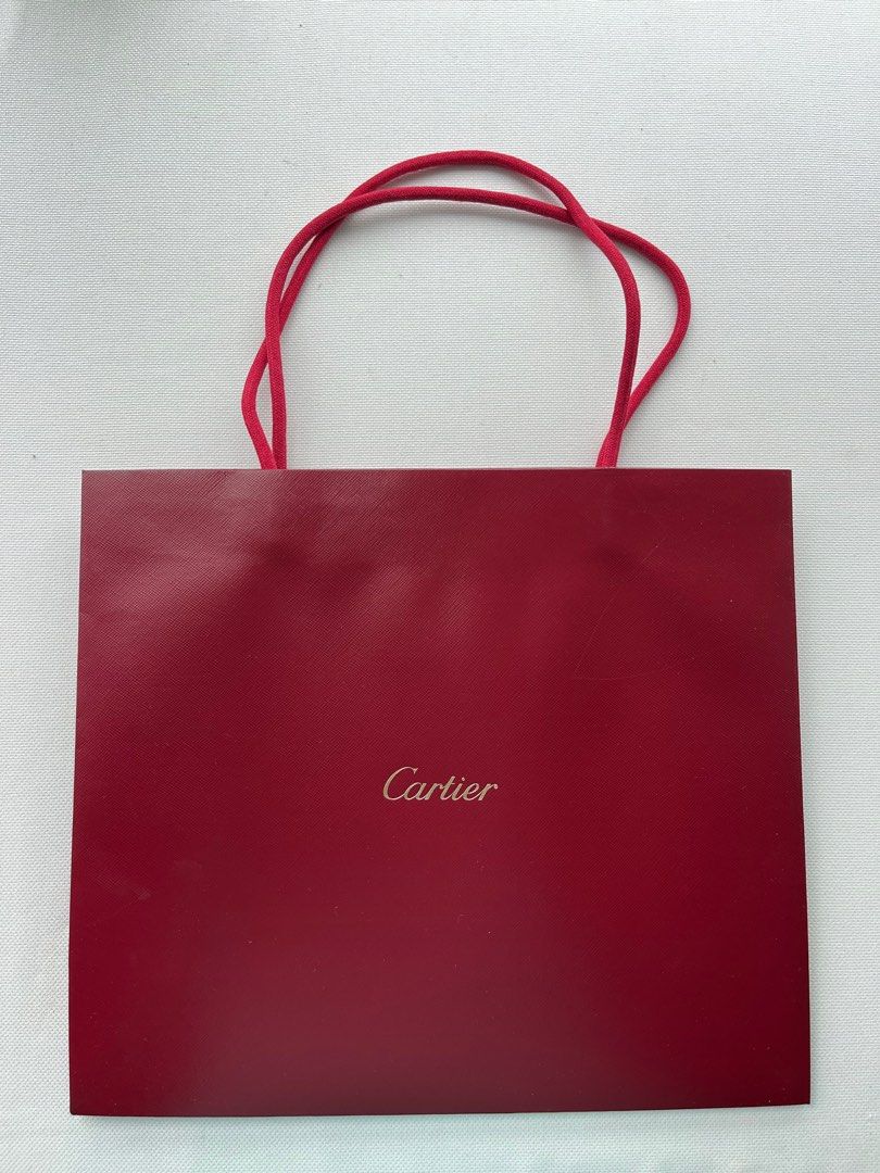 Cartier paper bag Luxury Bags Wallets on Carousell