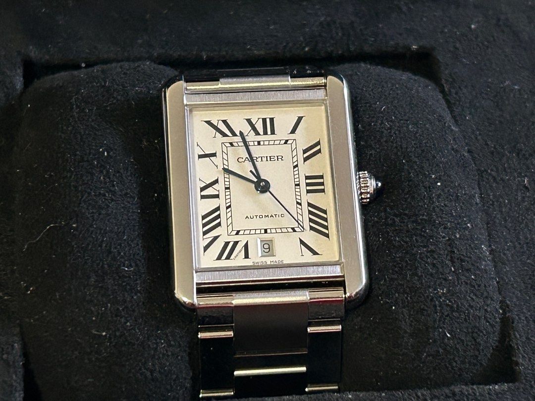 Cartier tank solo hotsell metal bracelet