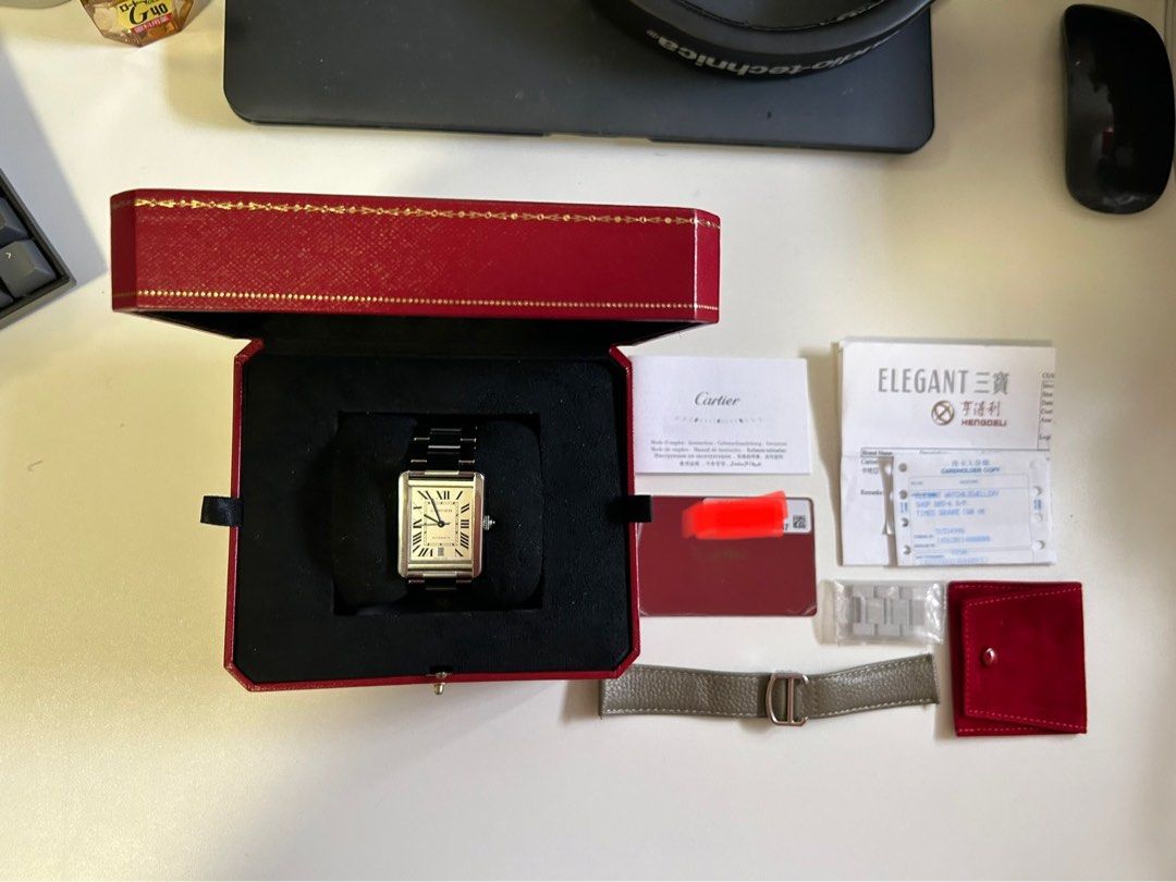 Cartier Tank Solo XL Automatic Full Metal Bracelet not quartz