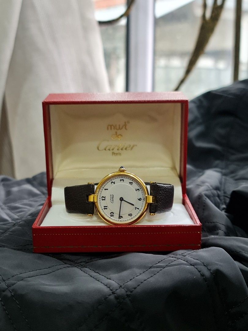Cartier tank discount quartz argent 925