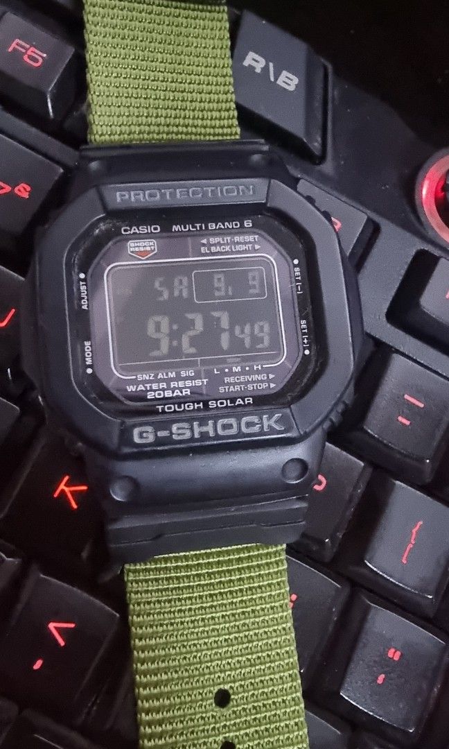 CASIO G-SHOCK gshock GW-M5610U-1BJF (JDM) tough solar, Men's Fashion,  Watches  Accessories, Watches on Carousell