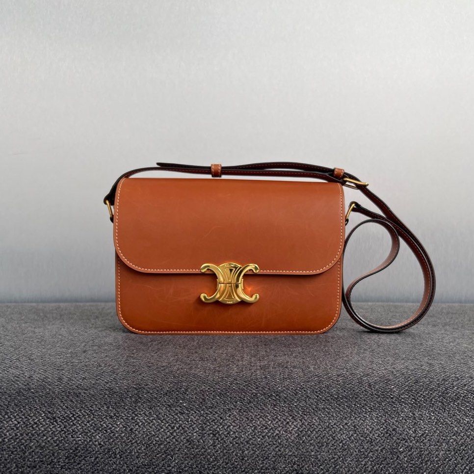 CELINE TRIOMPHE BUCKET BAG, Luxury, Bags & Wallets on Carousell