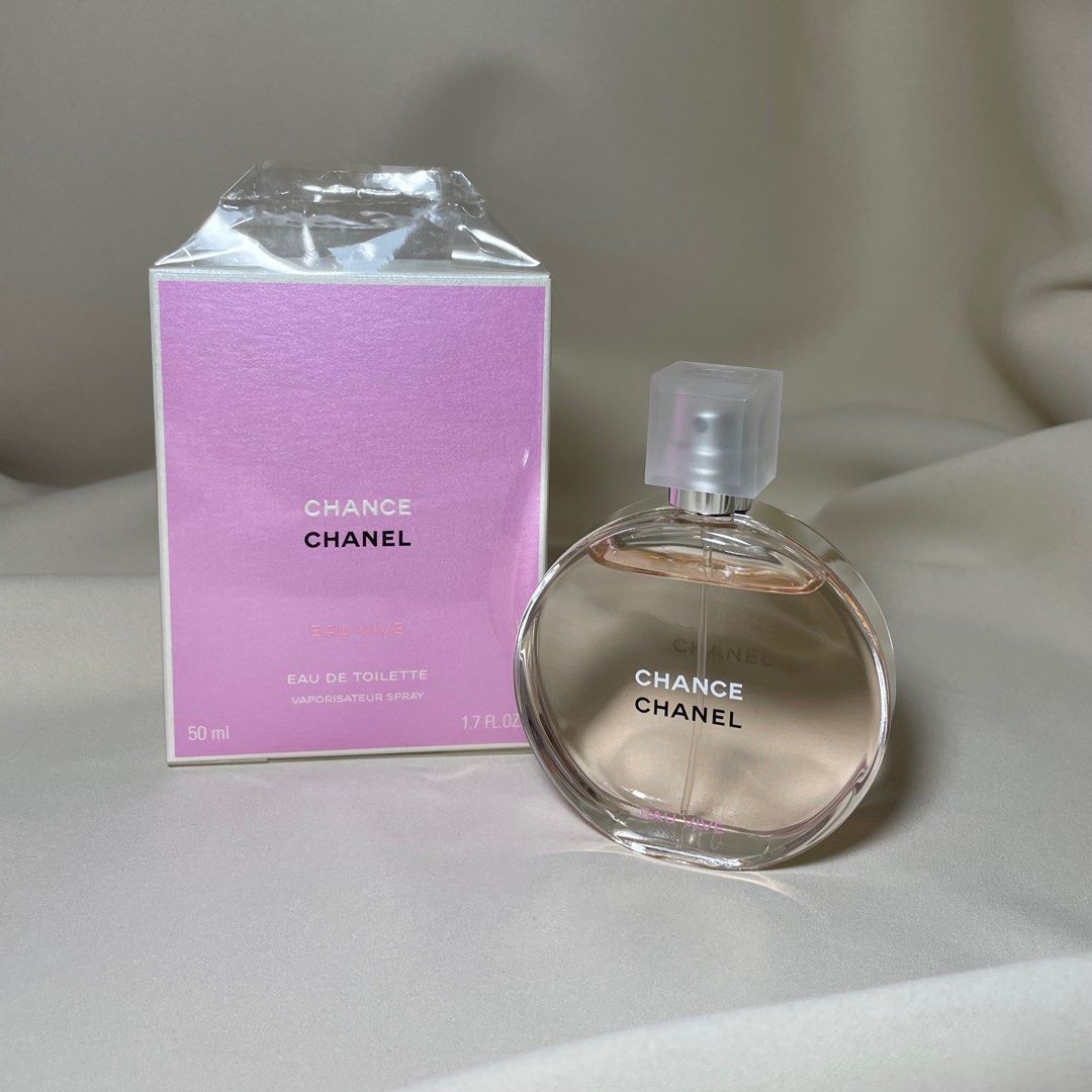 Chanel Chance Eau Vive Eau De Toilette 50ml, Beauty & Personal Care,  Fragrance & Deodorants on Carousell