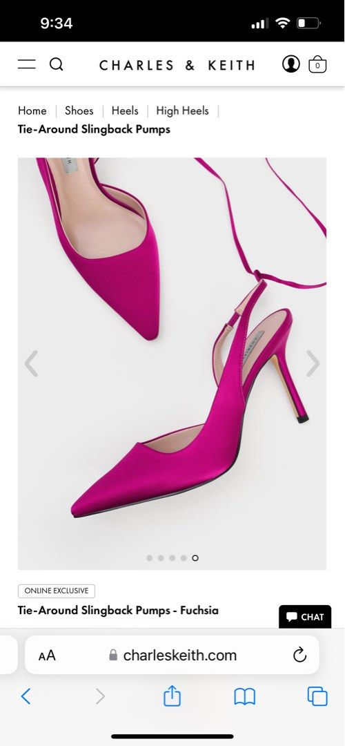 Fuchsia pumps cheap women's shoes