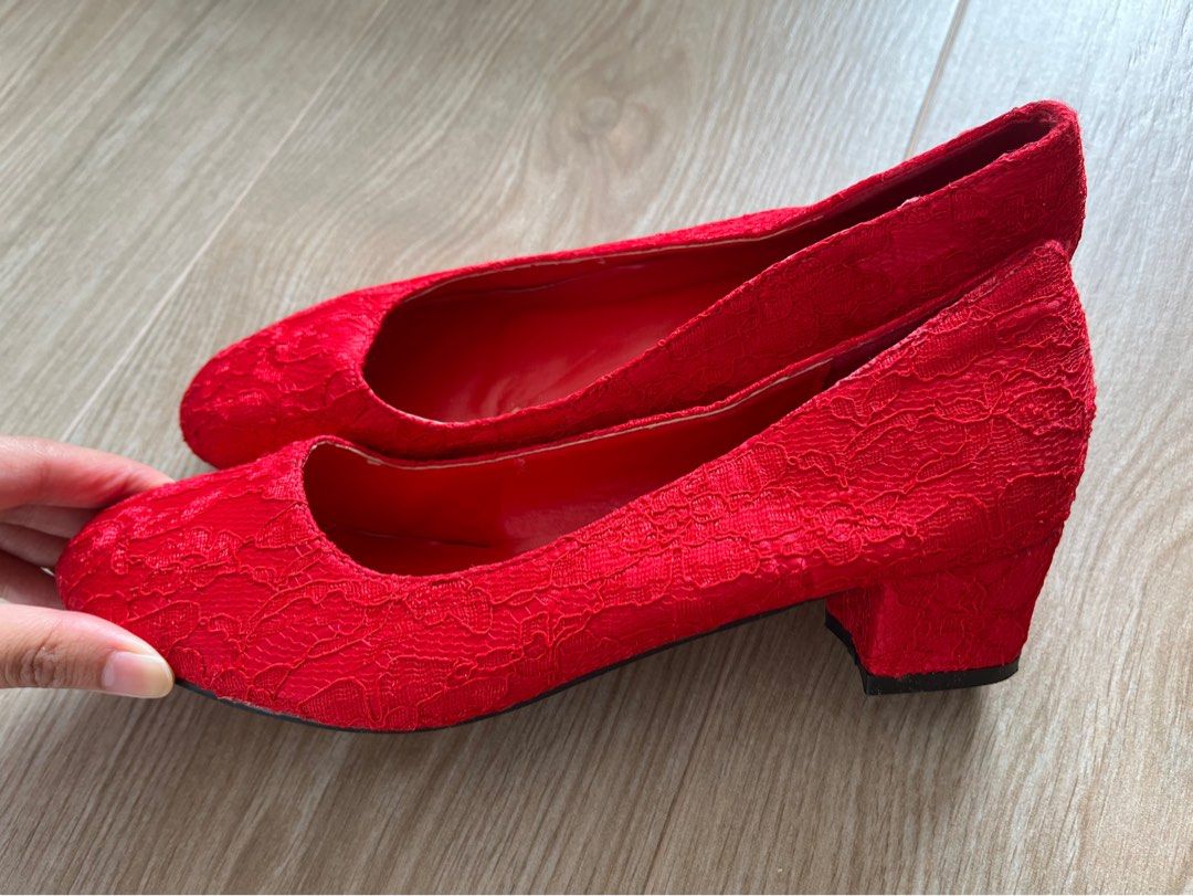 Red glitter wedding shoes online