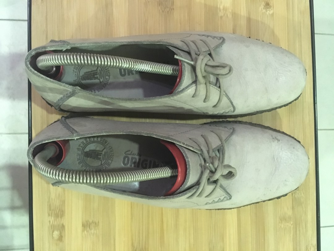 Clarks sneakers mens silver outlet