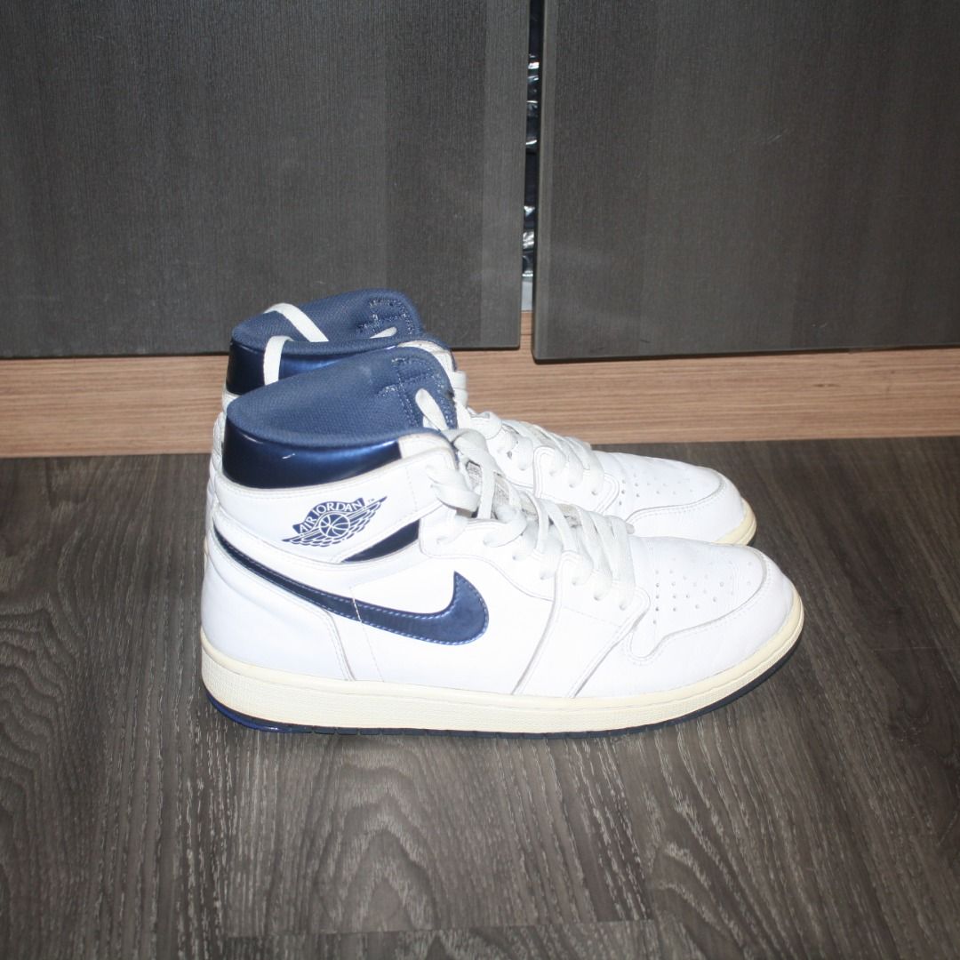 Jordan 1 metallic navy sale online