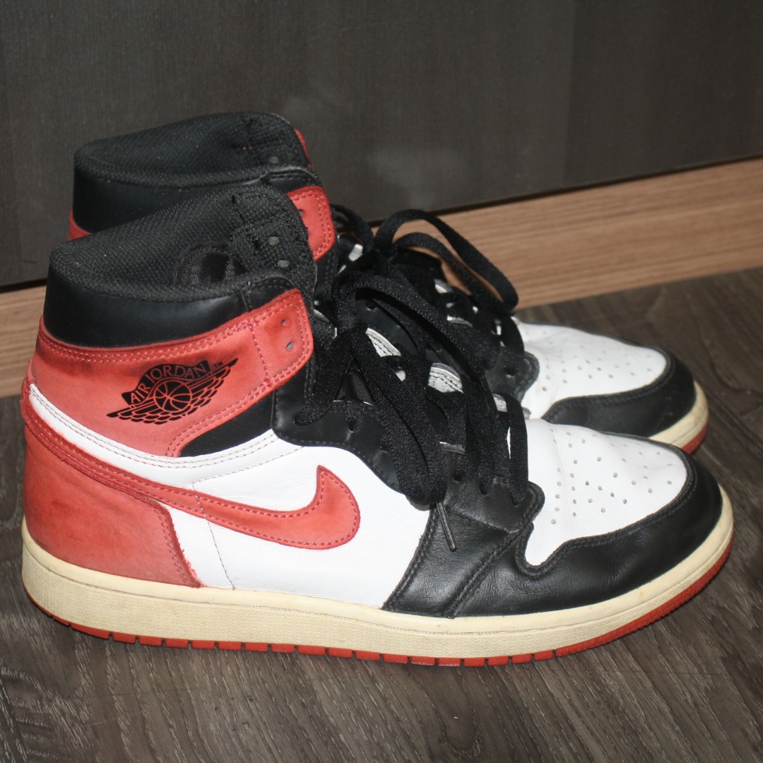 Jordan 1 red online track