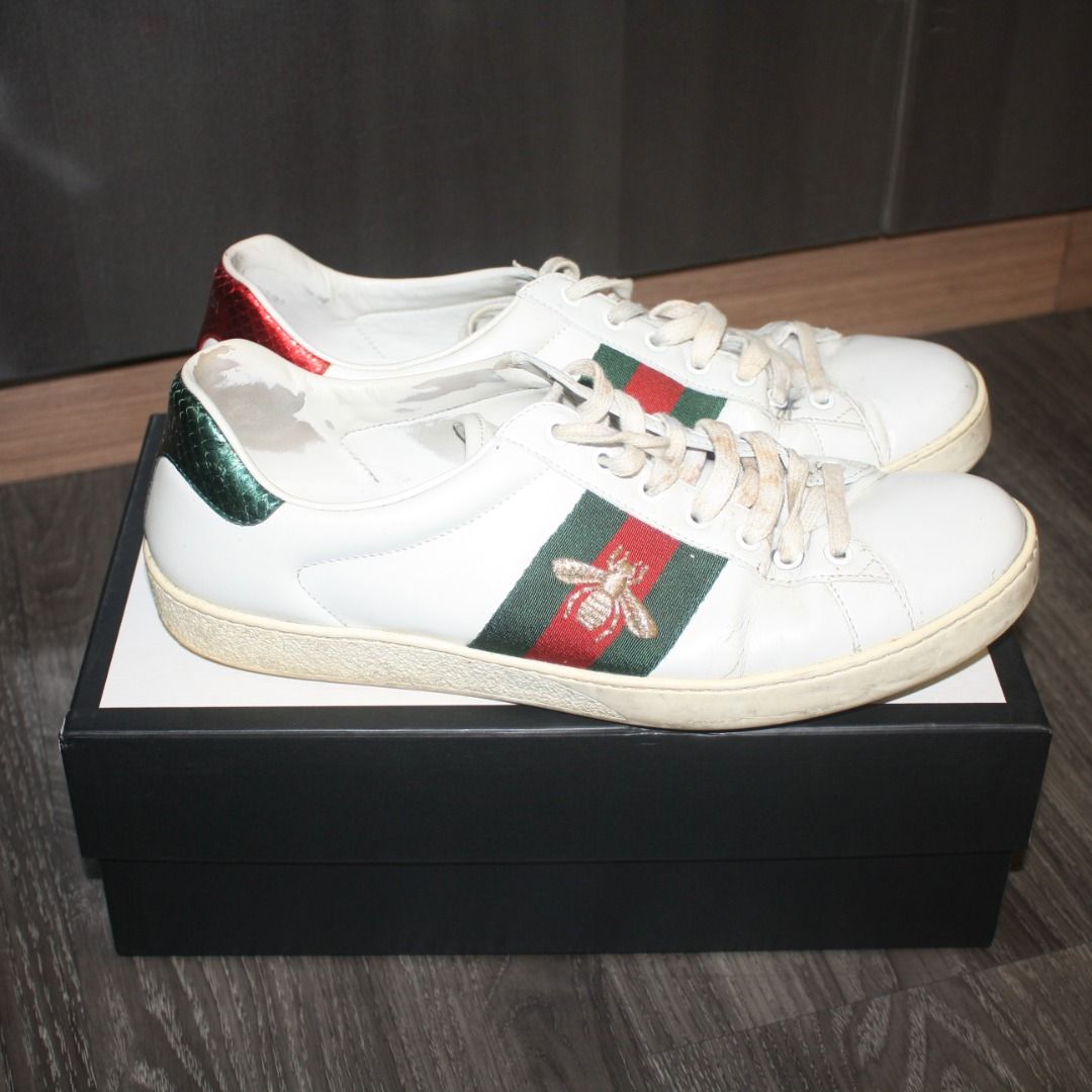 Ace embroidered sneaker gucci top sale