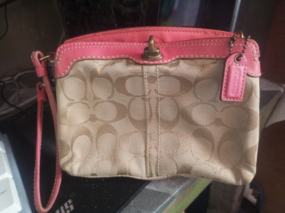 COACH medium size wristlet Luxury Bags Wallets on Carousell