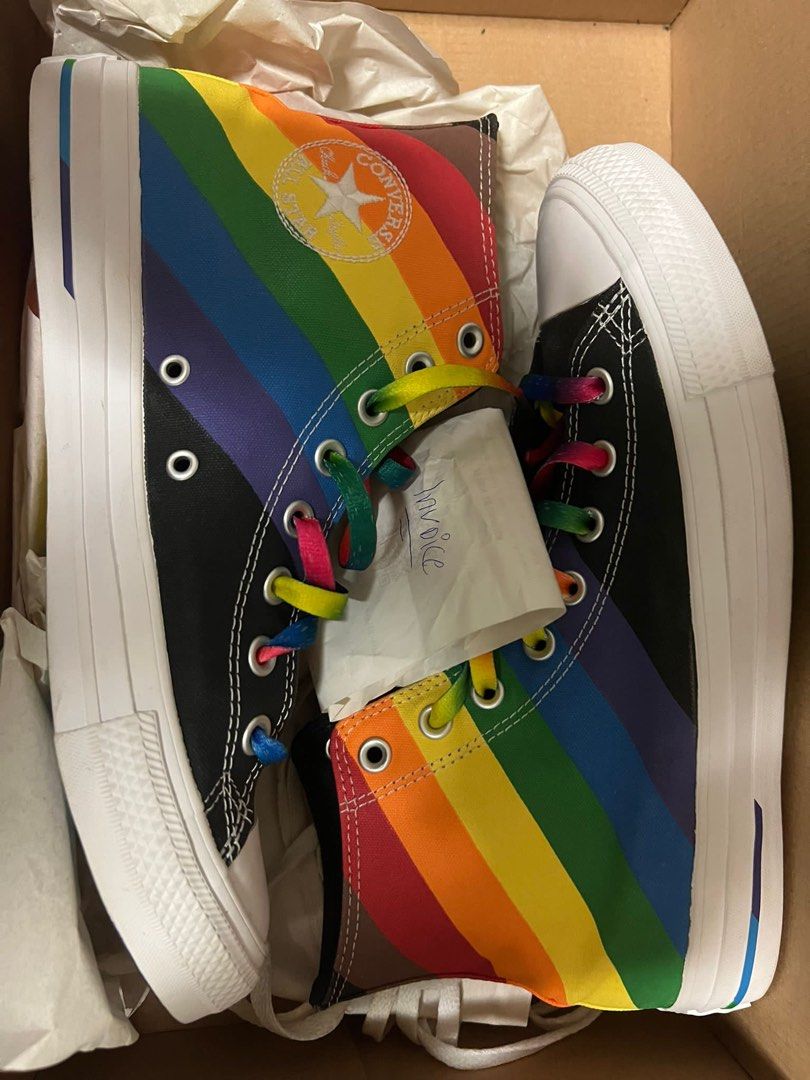 Converse hotsell pride trainers