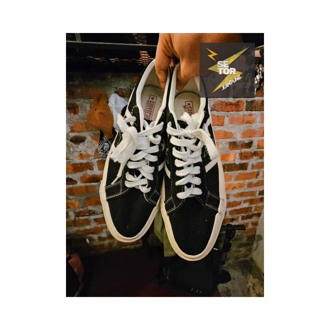 Converse one shop star black outfit