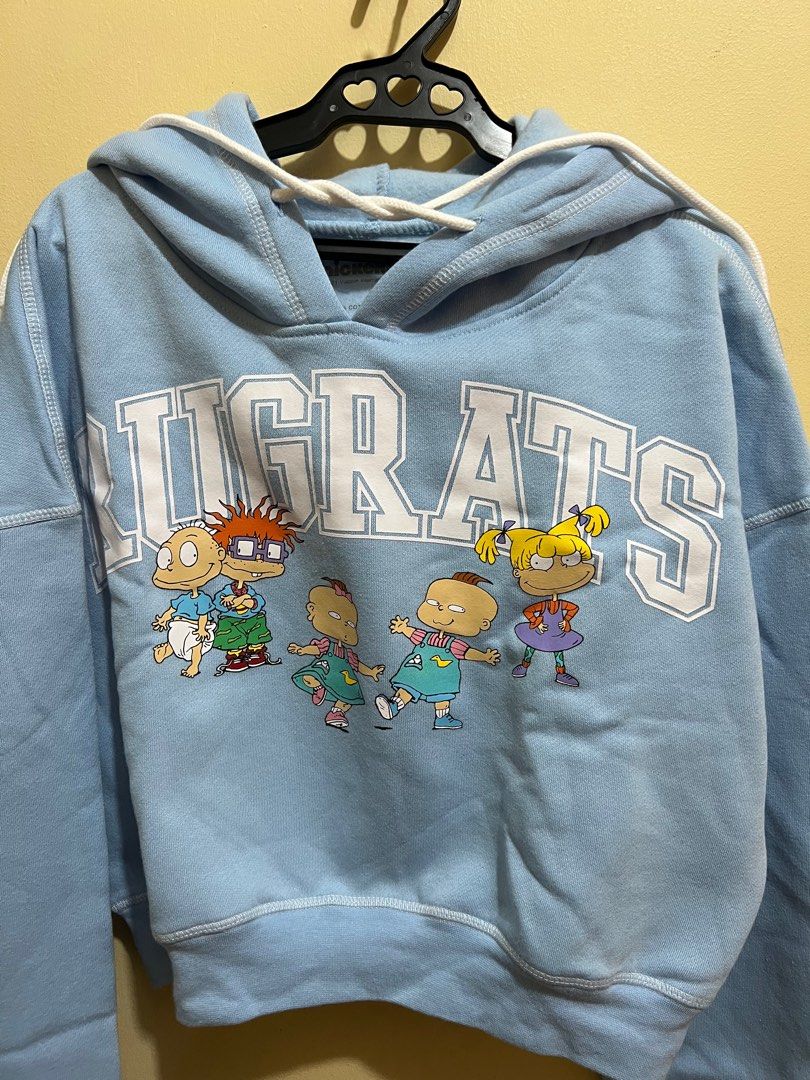 Rugrats cropped hoodie top