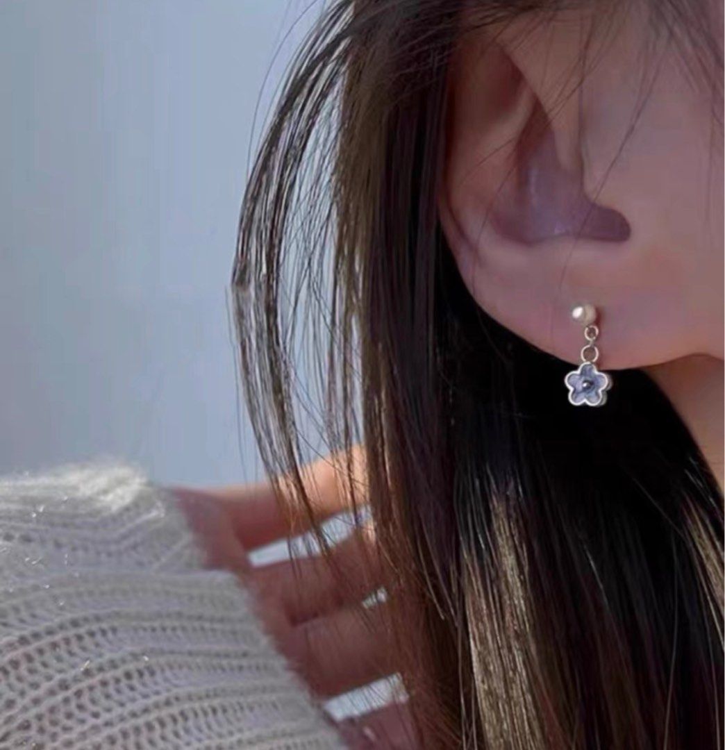 Cute Flower Dangle Earrings Women s Fashion Jewelry Organisers