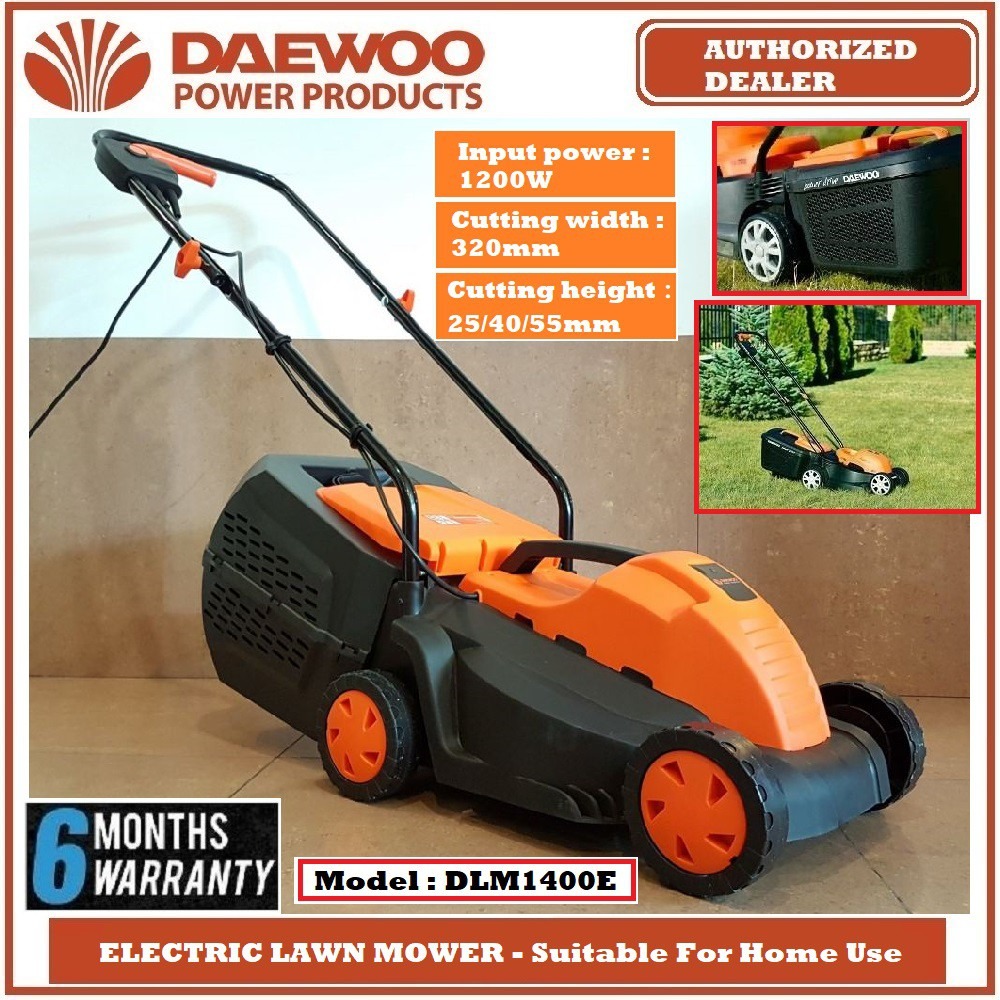 DAEWOO Power Products DLM1400E Electric Lown Mower - KOREA Technology ...
