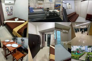 Daily Rental with Pool, Netflix, PS4, & Balcony City View Grass / Fern Residences Quezon City (SM North EDSA)
