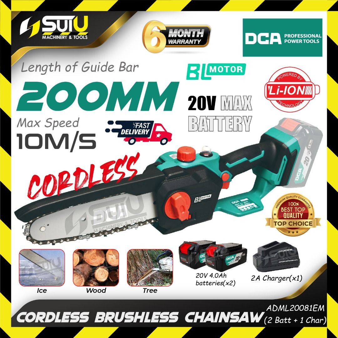 Qualcast cordless deals chainsaw
