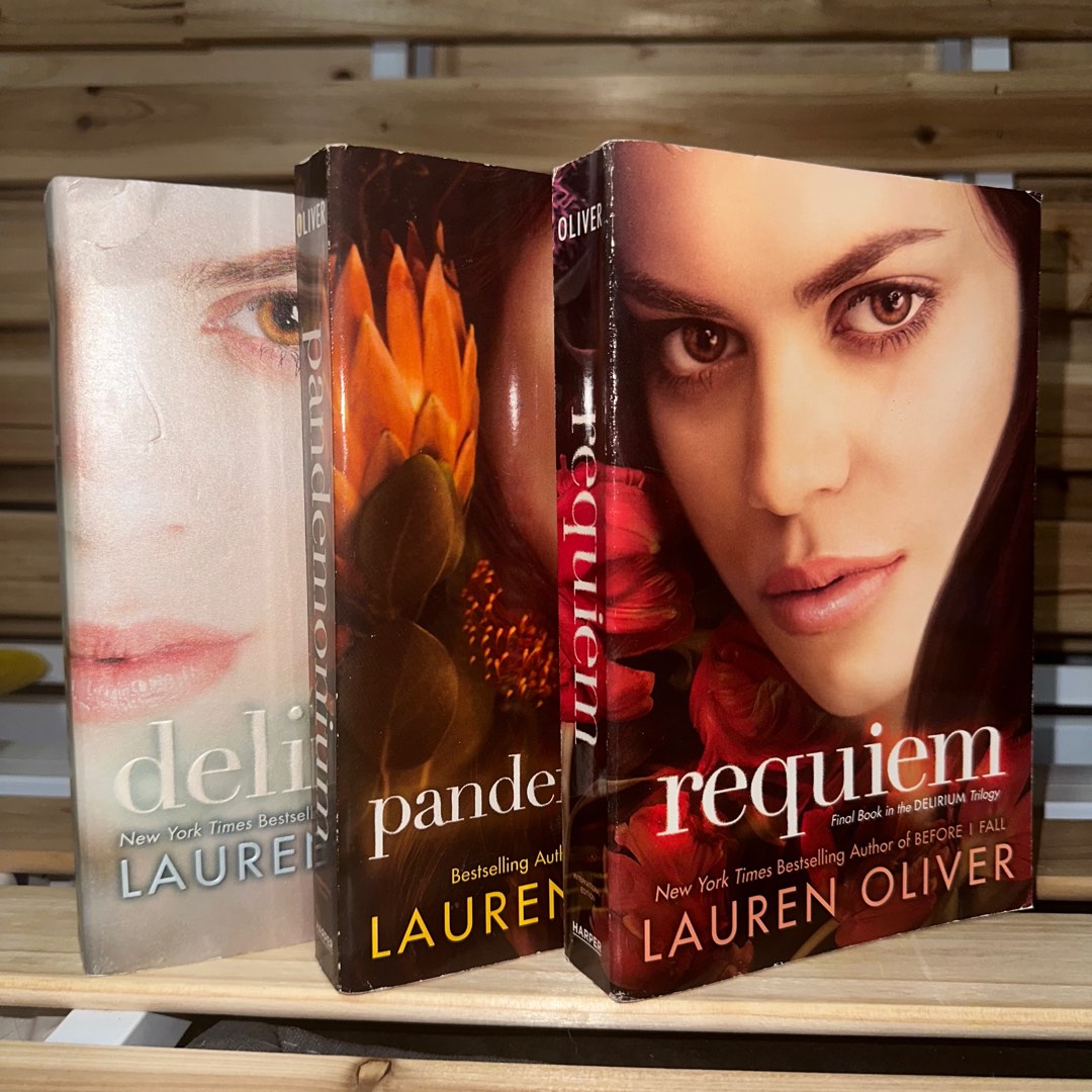 Delirium Series by Lauren Oliver Preloved Book, Hobbies & Toys, Books