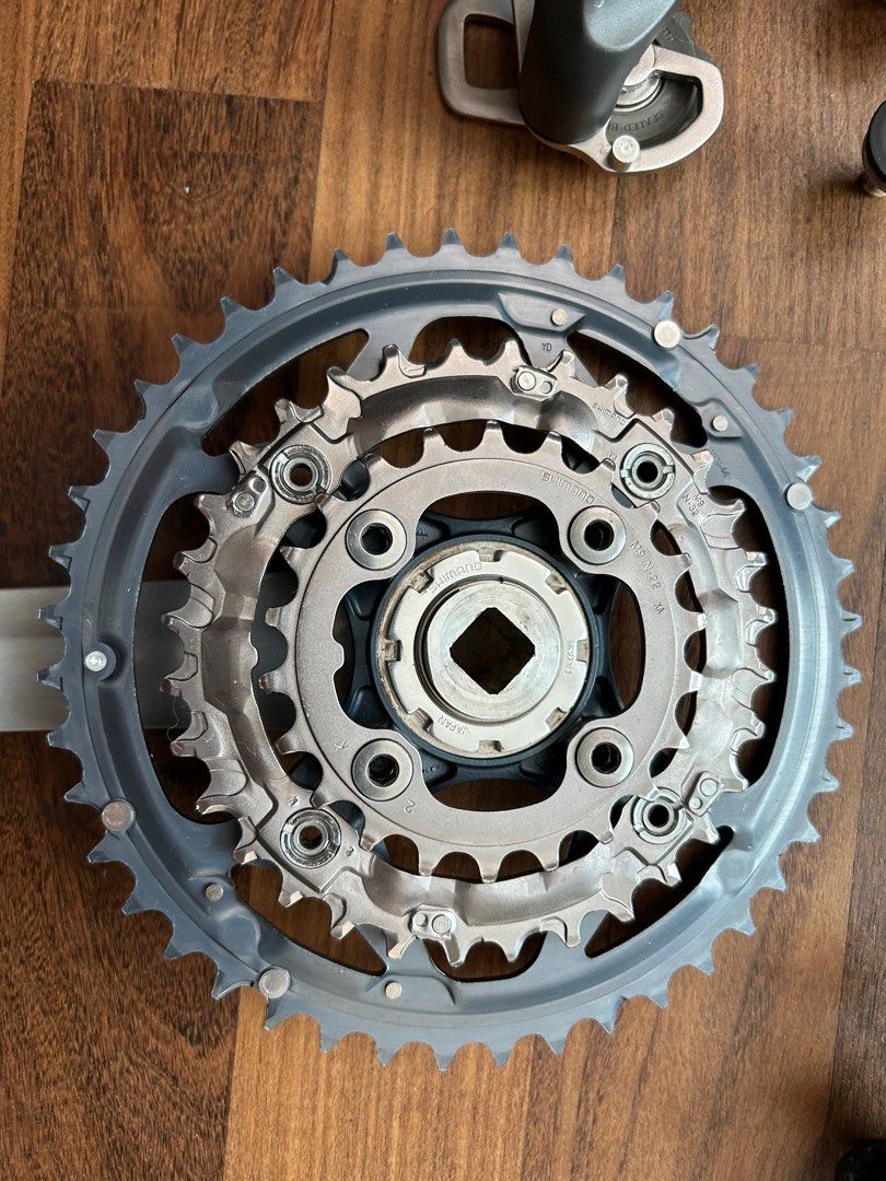 Deore LX and XTR components