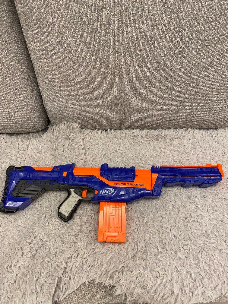 (睇description) Nerf Delta Trooper, 興趣及遊戲, 玩具 & 遊戲類 - Carousell