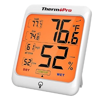 Digital Hygrometer Indoor Thermometer for Home Temperature