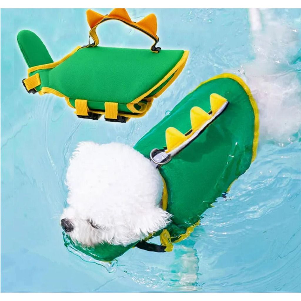 Critters inflatable dog life vest store