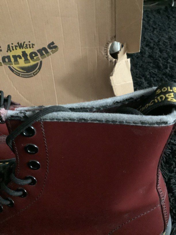Dr martens 1919 sales cherry red smooth core