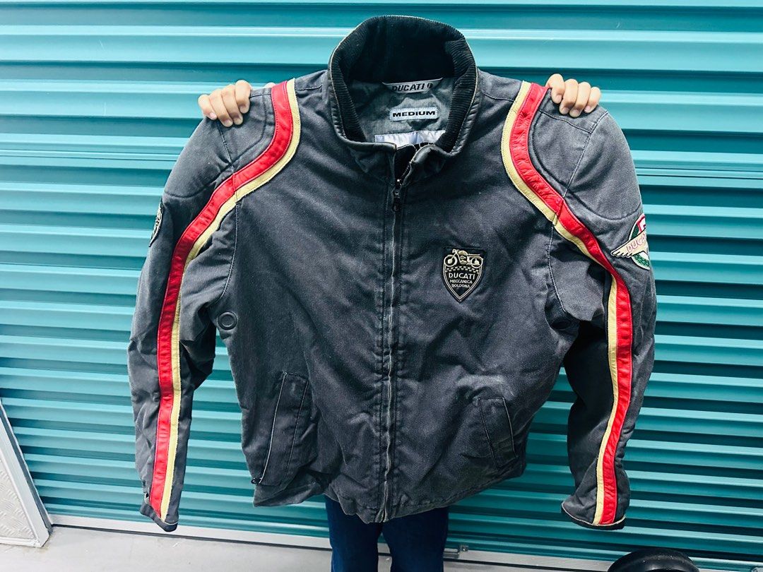 Ducati meccanica leather jacket hot sale