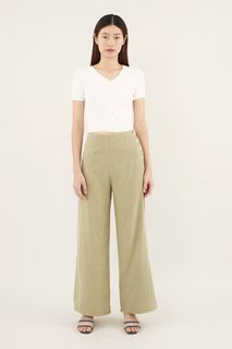 Editor's Market high waisted leg trousers