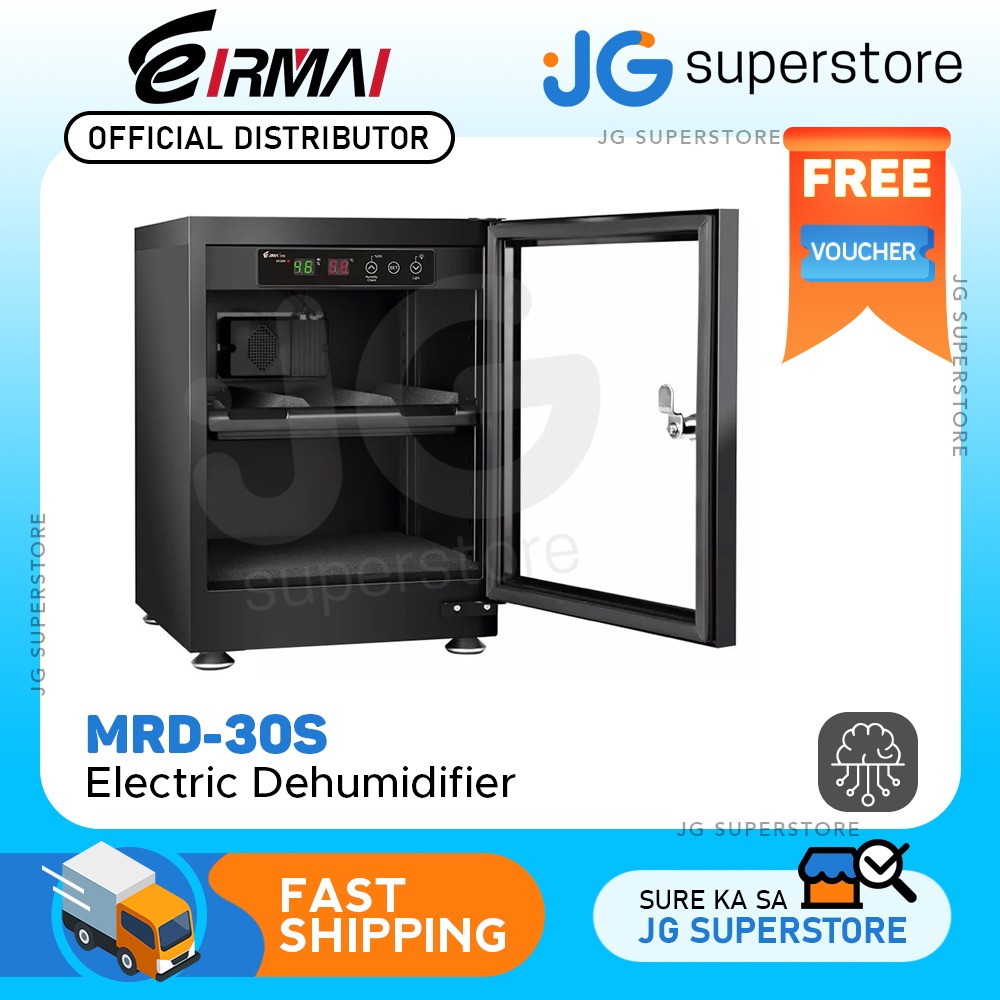 Eirmai 30L Electronic Digital Dry Cabinet Dehumidifying Box with ...