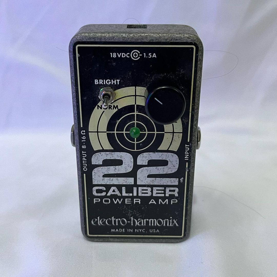 Electro Harmonix 22 Caliber Power Amp n head boss ehx mxr keeley jhs