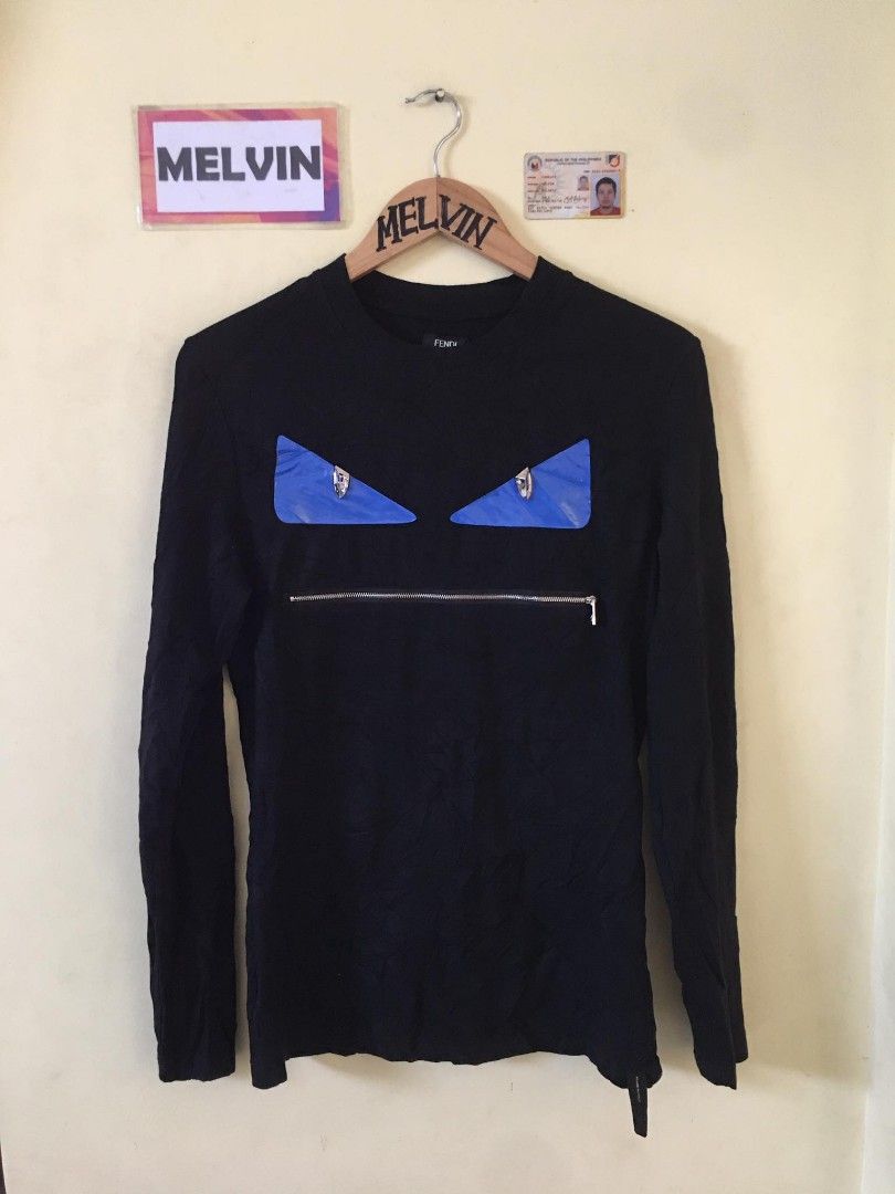 Fendi jumper cheap zip mouth