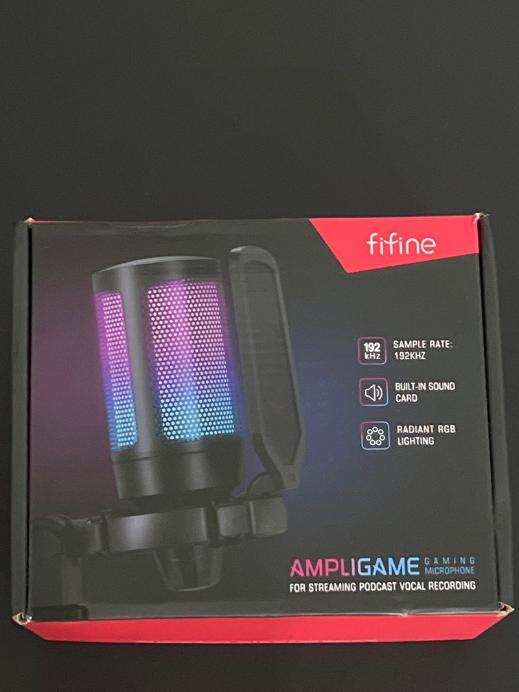 Fifine Ampligame Gaming Microphone, Audio, Microphones on Carousell