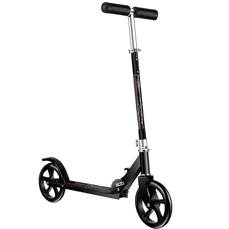 Foldable Kick Scooter for Kids and Adults Adjustable Height Large Wheel Light Weight Hobbies Toys Toys Games on Carousell