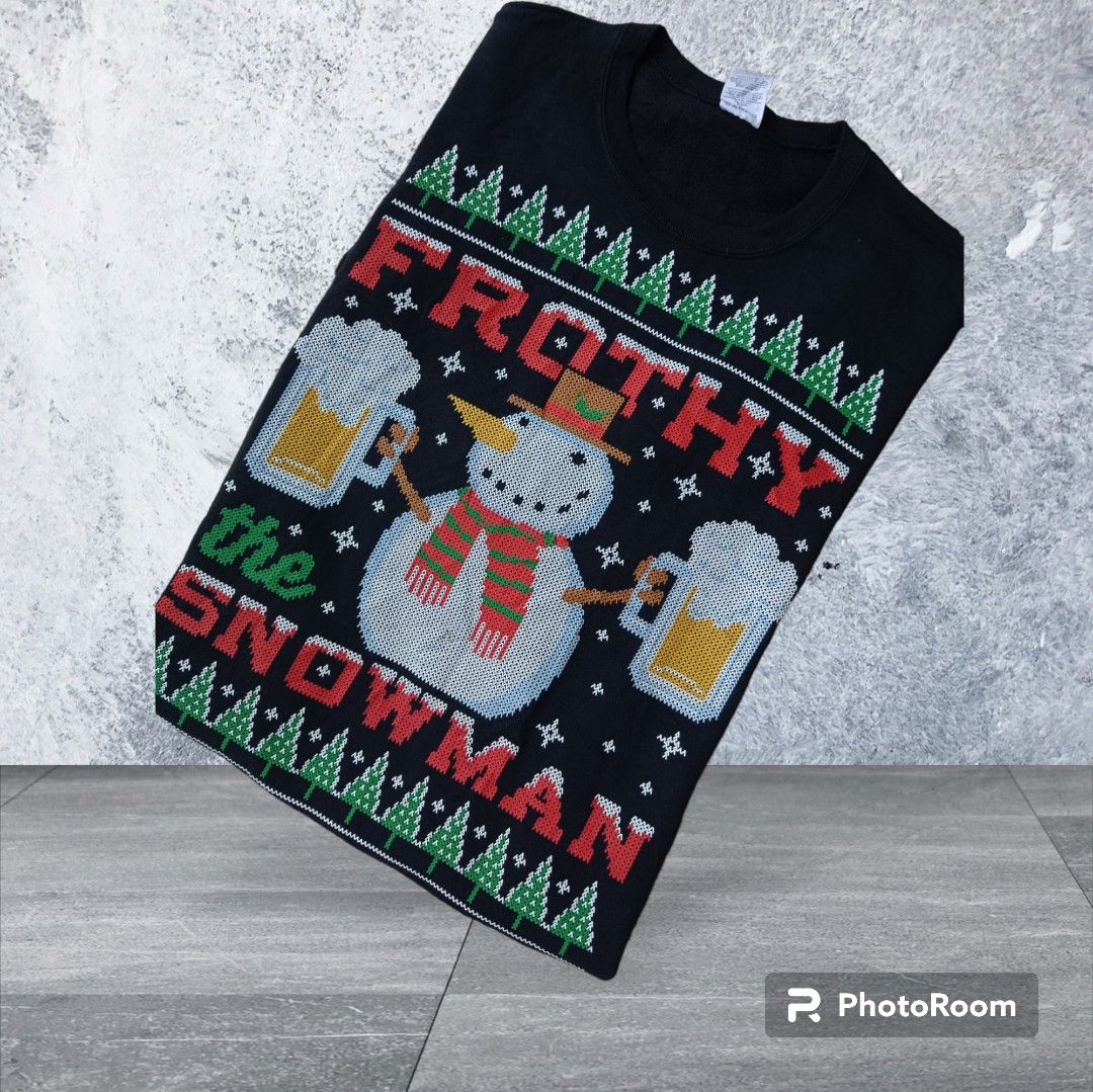 Frothy the snowman sweater top