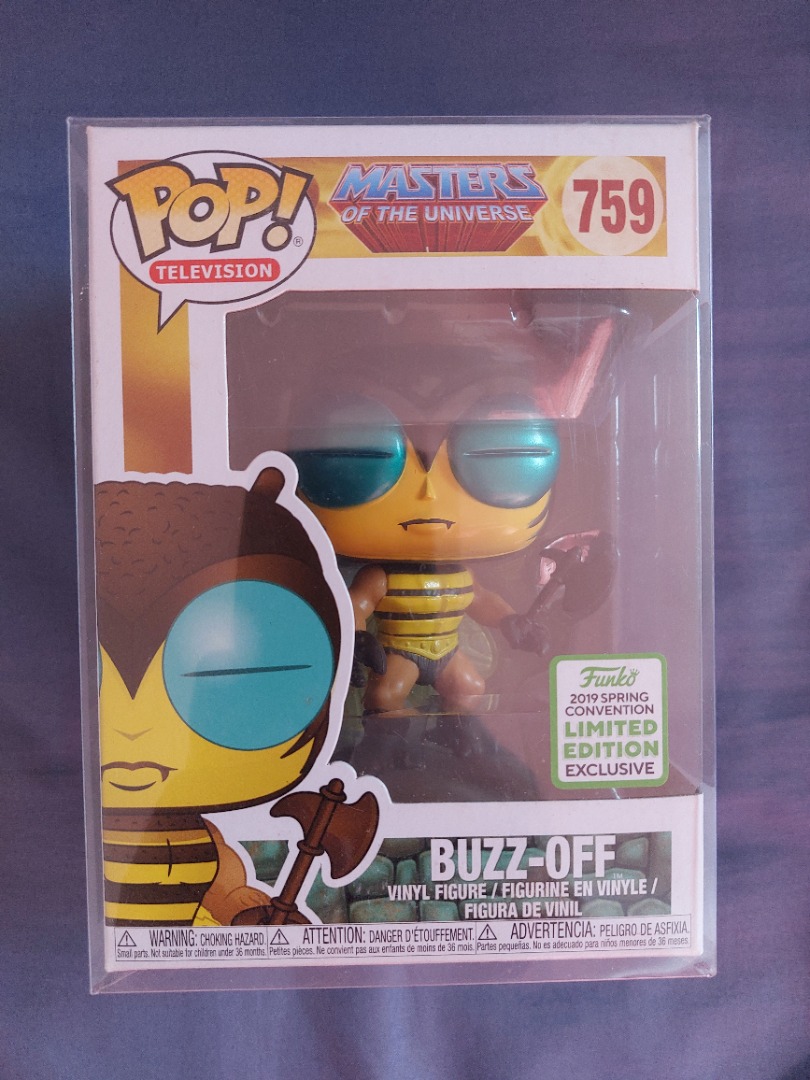 Funko Pop MOTU Buzz Off 2019 Spring Convention Exclusive
