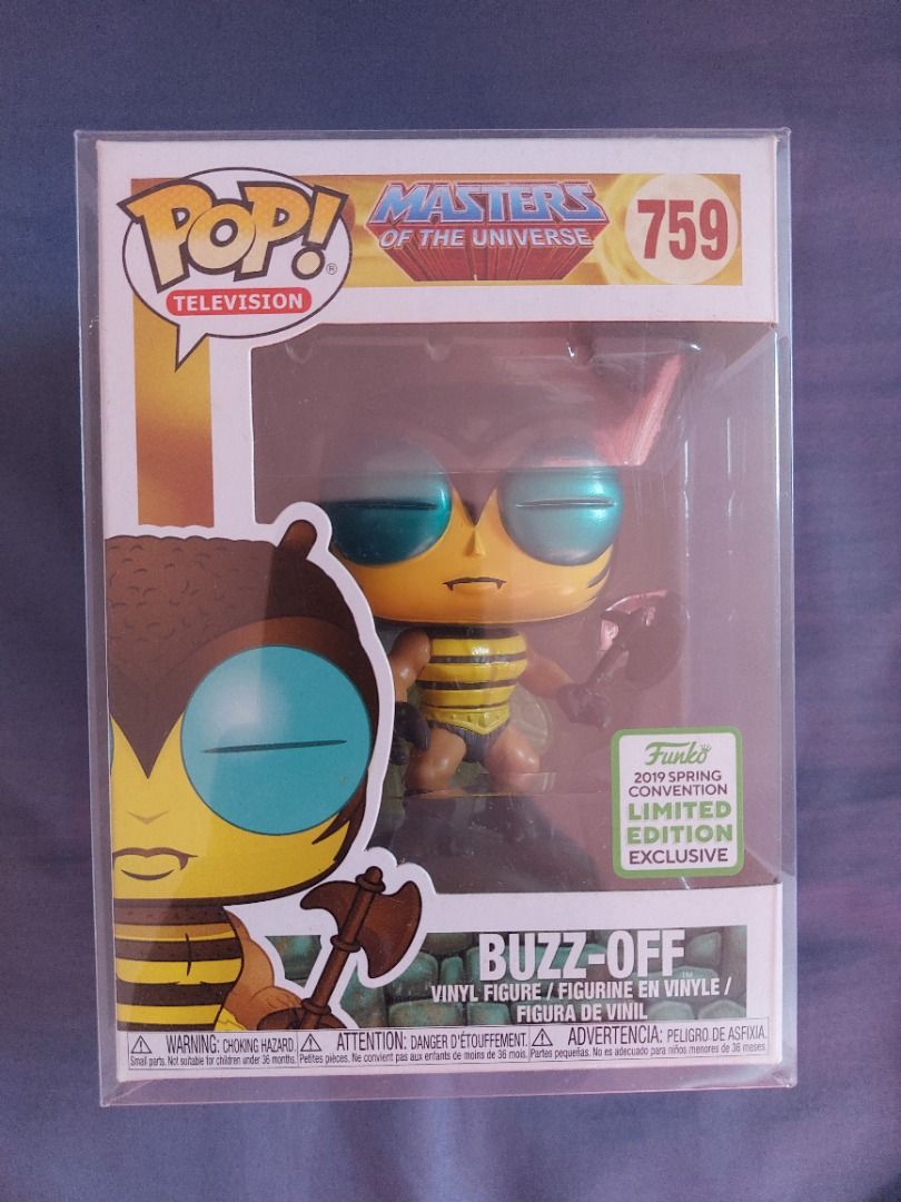 Funko Pop MOTU Buzz Off 2019 Spring Convention Exclusive