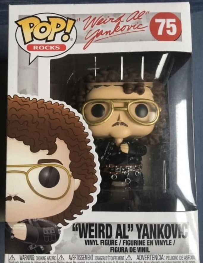 Funko Pop Rocks Weird Al Yankovic FAT Vaulted Hobbies Toys Toys Games on Carousell