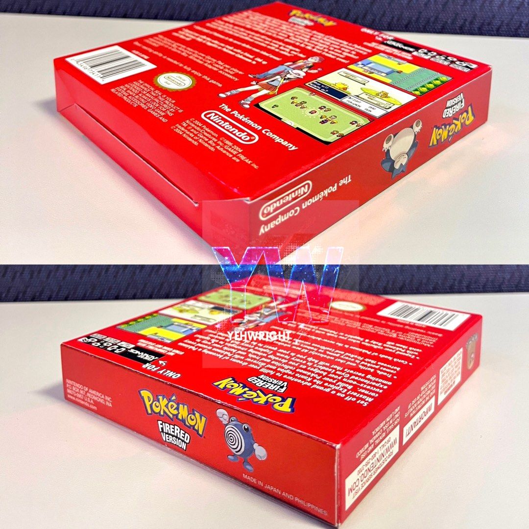 Pokemon Fire Red Gameboy Advance Jogo Repro, Jogo de Videogame Nintendo  Usado 89879837